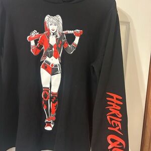 Harley Quinn Black Hoodie
